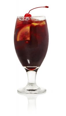 PEACH & CRANBERRY SANGRIA