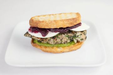 CHICKEN CRANBERRY PESTO PANINI