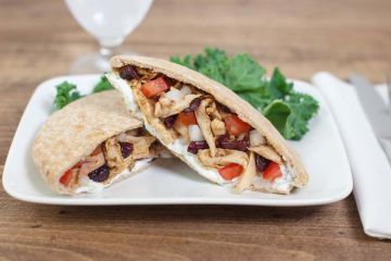 TANDOORI CHICKEN WHOLE WHEAT PITA WRAP