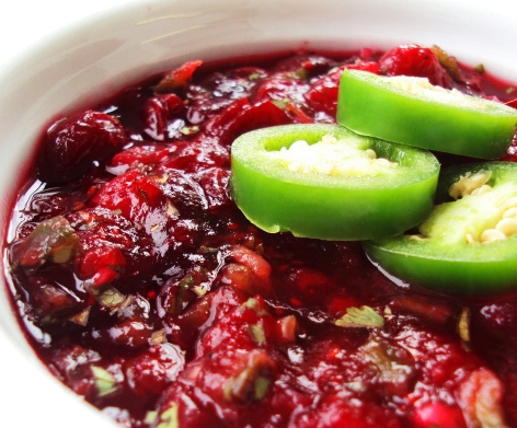 TEX MEX CRANBERRY SALSA