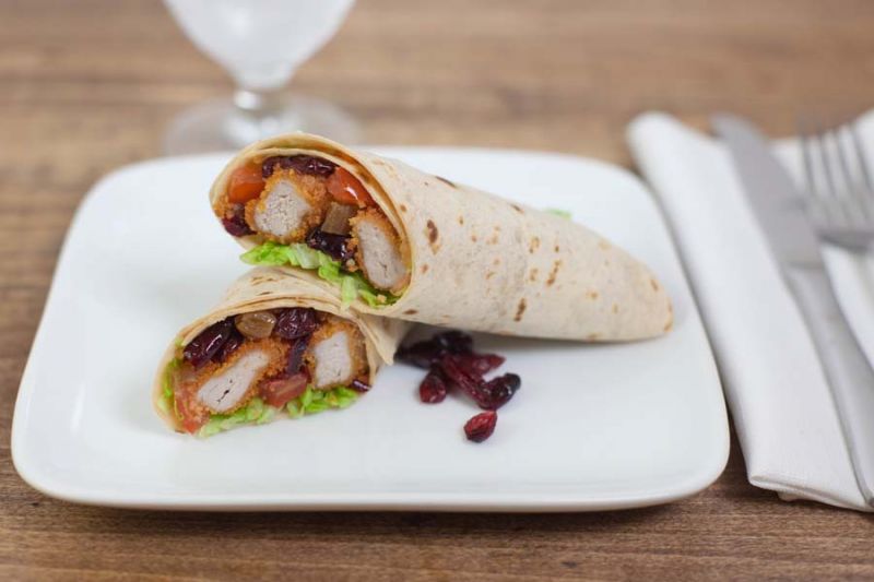 BREADED BOURBON PORK TENDERLOIN FLATBREAD